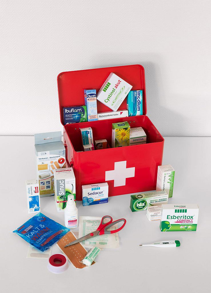 Alles komplett in der Hausapotheke?